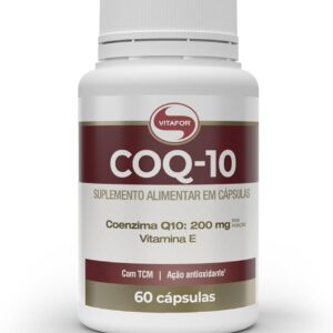 51lrpLXPXeL._AC_SL1080_.jpg Vitafor - Coenzima Q10 200mg - 60 Cápsulas