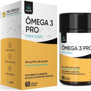 51yjWEzNRKL._AC_SL1080_.jpg Ômega 3 Pro EPA/DHA - Não deixa Gosto, Versão Mini Cáps, 60 softgels