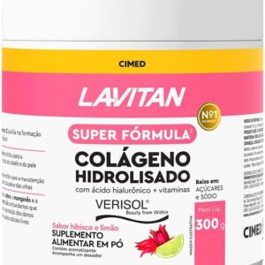 51FrVg7jesL._AC_SL1000_.jpg LAVITAN Super Fórmula Colágeno Hidrolisado Verisol 300g-radardasaude