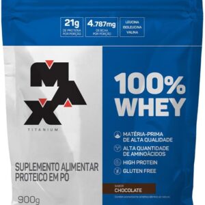 51GOGiKA9LL._AC_SL1080_.jpg Max Titanium 100% Whey - 900G Refil Chocolate --radardasaude