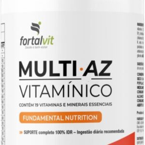 51gFPMgeKL._AC_SL1080_.jpg Multi.AZ Fundamental Nutrition - Longa Duração: 3 Meses de Uso, 19 Vitaminas e Minerais Essenciais, Multivitamínico 90 Cápsulas - Polivitaminico Completo, Fortalvit-radardasaude