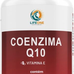 51tLXaVbz7L._AC_SL1280_.jpg Life One Coenzima Q10 100mg, Vitamina E, 120 Cápsulas