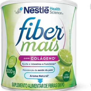 61CtHGnfeXL._AC_SL1162_.jpg Nutren Regulador Intestinal Fiber Mais Limão Com Colágeno 300G