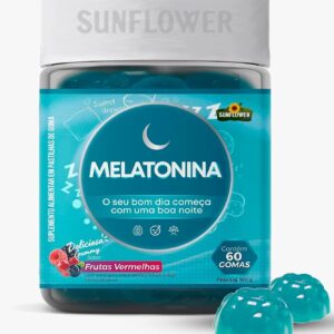 61e4TD8FEUL._AC_SL1500_.jpg Melatonina - Melatonina Gummy - Melatonina em Goma 210mcg 60 gomas Sunflower-radardasaude
