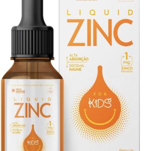 61mBsI7B2aL._AC_SL1200_.jpg Liquid Zinc Sabor Morango 30ml - True Source-radardasaude