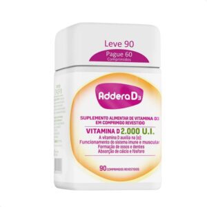 61z7zO7uIOL._AC_SL1500_.jpg Addera D3 2.000ui 90 Comprimidos Revestidos Sem Sabor-radardasaude