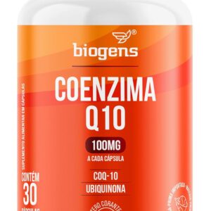 Coenzima Q10 100mg Coq-10 Ubiquinona 30 Caps biogens
