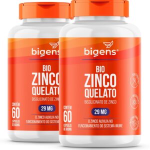714dwCQ-S3L._AC_SL1500_.jpg Bio Zinco Quelato 29mg Quelado, Biogens, Kit 2x 60 cápsulas-radardasaude