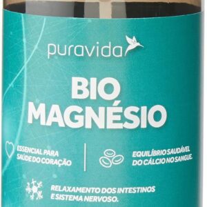 Puravida Bio Magnésio Frasco 72 g, 60 Contagem (Pacote de 1)