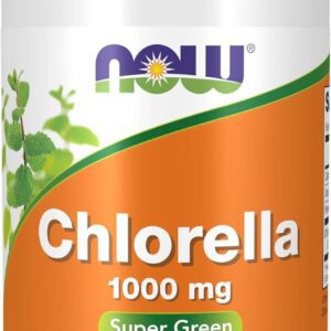 71Gk8y9zDTL._AC_SL1500_.jpg Chlorella 1000mg 60 Tabletes - Now Foods-radardasaude