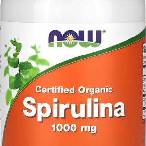 71JrGwg50BL._AC_SL1500_.jpg NOW Foods Spirulina 1000 Dupla Força 120 Tabls Importado-radardasaude
