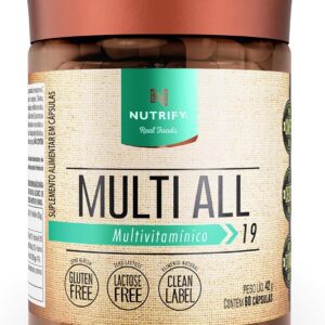 81xEMH00oL._AC_SL1500_.jpg Nutrify - Multivitamínico Multi All - 60 Cápsulas-radardasaude