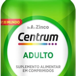 Centrum Adulto Multivitaminico Diário Adulto de A a Z, com Magnesio e Vitamina D, 60 comprimidos