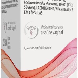 51BhzuOX5FL._AC_SL1000_.jpg GinoBiotta, Suplemento Probiótico com Lactobacillus, Lactoferrina e Vitaminas para Saúde Vaginal, 30 Cápsulas-radardasaude