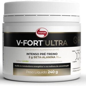 51Irrhd9E1L._AC_SL1200_.jpg Vitafor - V-Fort Ultra - 240g - Limão