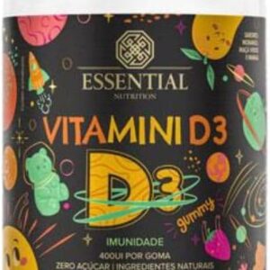 Vitamini D3 60 Gomas - Imunidade - Essential Nutrition-radardasaude
