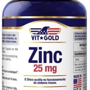 51RcquENWL._AC_SL1000_.jpg Zinco 25mg Vitgold 100 Cápsulas