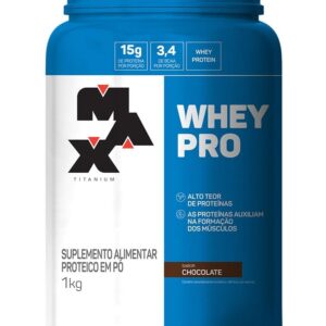 51aAABW5AGL._AC_SL1080_.jpg Max Titanium Whey Pro Pote 1kg - Sabor Chocolate-radardasaude