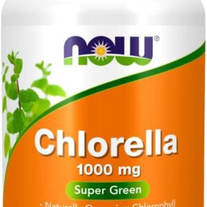 51iTSnhFz1L._AC_SL1000_.jpg NOW Chlorella 1000 mg, 120 comprimidos-radardasaude