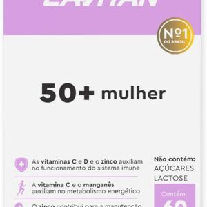 Multivitamínico Lavitan 50+ Mulher Com 60 Comprimidos