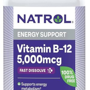 61AQtXAyujL._AC_SL1500_.jpg Vitamina B12 5000mcg 100tbs Natrol Sublingual-radardasaude