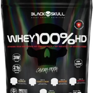61fzsfzL6OL._AC_SL1200_.jpg Refil Whey 100% Hd Chocolate 900G, Black Skull