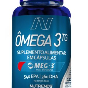 61oFH2I7D3L._AC_SL1200_.jpg Nutrends Ômega 3 Epa/Dha 1000Mg 120 Cápsulas
