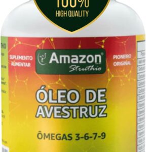 71n2yRyBMkL._AC_SL1500_.jpg Ômegas 3, 6, 7 e 9 – 750mg EPA+DHA – Rico em Vitaminas A, D3, K2 e Complexo B – 60 Cápsulas Struthio-radardasaude