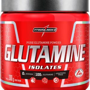 81fdzvu683L._AC_SL1500_.jpg Integralmedica - Glutamina Natural Isolada em Pó - Suplemento Sem Sabor - 300g