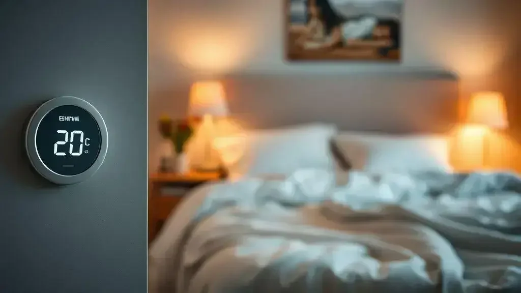 temperatura do quarto e sono