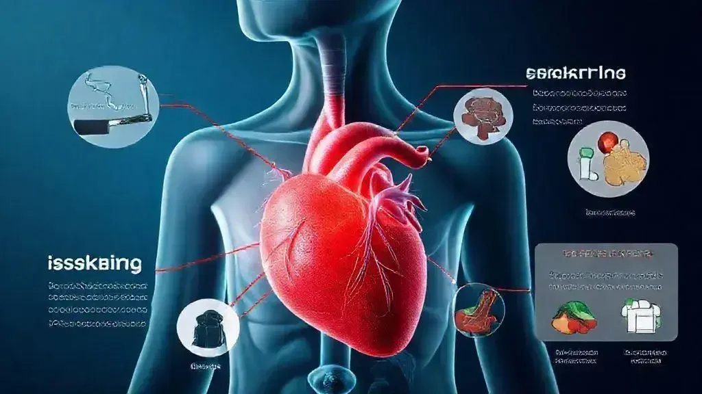 Fatores de risco para um infarto Fatores de risco para um infarto
