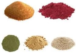 Kit com Farinha de Beterraba, Ora-pro-nóbis, Maca Peruana, Psyllium e Fibra de Maçã: