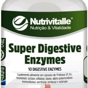 Super Digestiv Enzymes 1000mg 60 Cápsulas Nutrivitalle