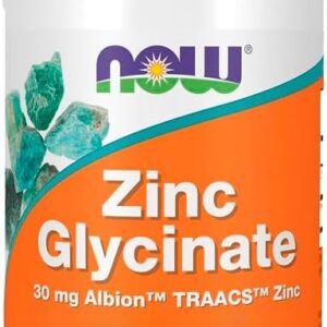 513xTL6vdAL._AC_SL1000_.jpg Glicinato de Zinco 30mg Now Foods 120 Softgels Importado-radardasaude