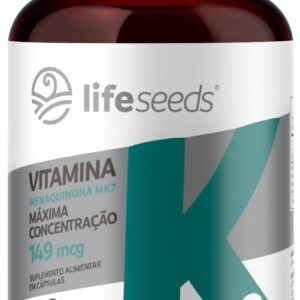 5198jzs7SfL._AC_SL1420_.jpg Vitamina K2 MK7 - Menaquinona - 149 mcg - Máxima Concentração - 1 Pote - 60 Cápsulas (2 Meses)-radardasaude