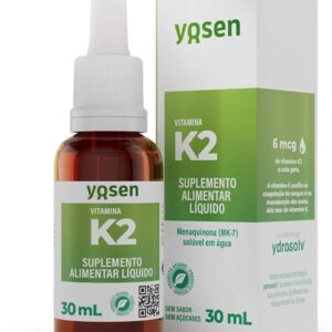 51QtNslAs4L._AC_SL1110_.jpg Vitamina K2 (MK-7) Ydrosolv Yosen - Um Novo Conceito em Suplemento Alimentar (30 mL)-radardasaude
