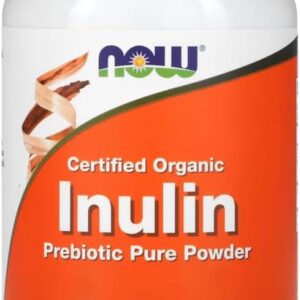 Inulina Pó Puro Prebiótico Now Foods Orgânico 227g Importado