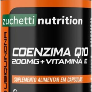 Coenzima q10 200mg Coq10 Zuchetti nutrition 120 Capsulas Original Ubiquinona
