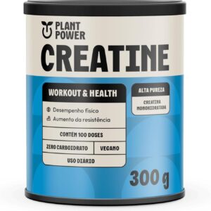 Creatina Monohidratada Plant Power 300g