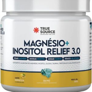 61G5F0Vzv-L._AC_SL1200_.jpg Magnésio + Inositol Relief 3.0 (350g), Sabor Maracujá-radardasaude