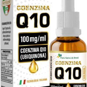 Coenzima Q10 Sublingual em gotas 30ml - Flora Nativa (Laranja)