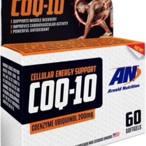 CoQ-10 200mg Arnold Nutrition 60 Softgels, Arnold Nutrition