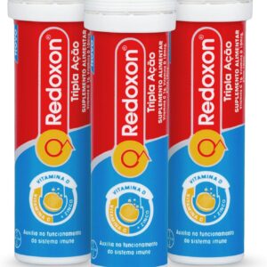 Redoxon Vitamina C, Vitamina D e Zinco 30 Comprimidos Efervescentes, Tripla Ação-radardasaude