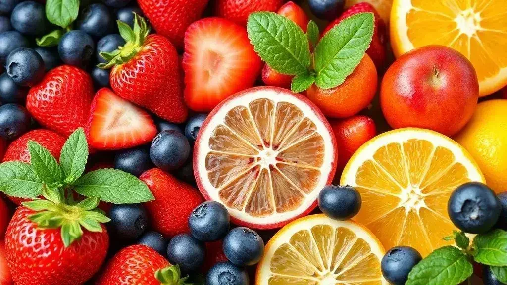 Frutas ricas em flavonoides e seus benefícios