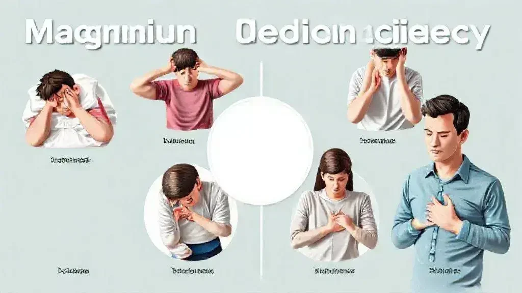 Os principais sintomas da deficiência