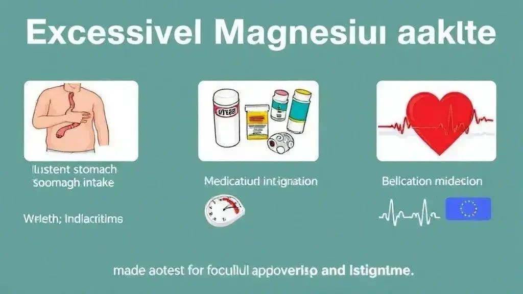 Riscos do excesso de magnésio