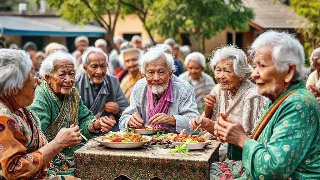 Cultura e hábitos das pessoas mais longevas