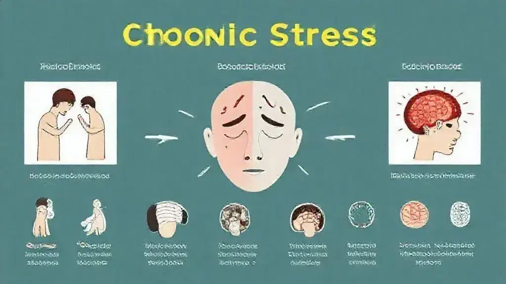 Impactos do estresse crônico na saúde geral Impactos do estresse crônico na saúde geral