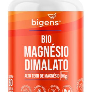 Bio Magnésio Dimalato Vegano, 60 capsulas, Bigens (Unidade)-radardasaude