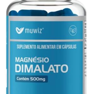 41bg7291IRL._AC_SL1024_.jpg Magnésio Dimalato 500mg 60 Cápsulas Suplemento Mineral Muwiz